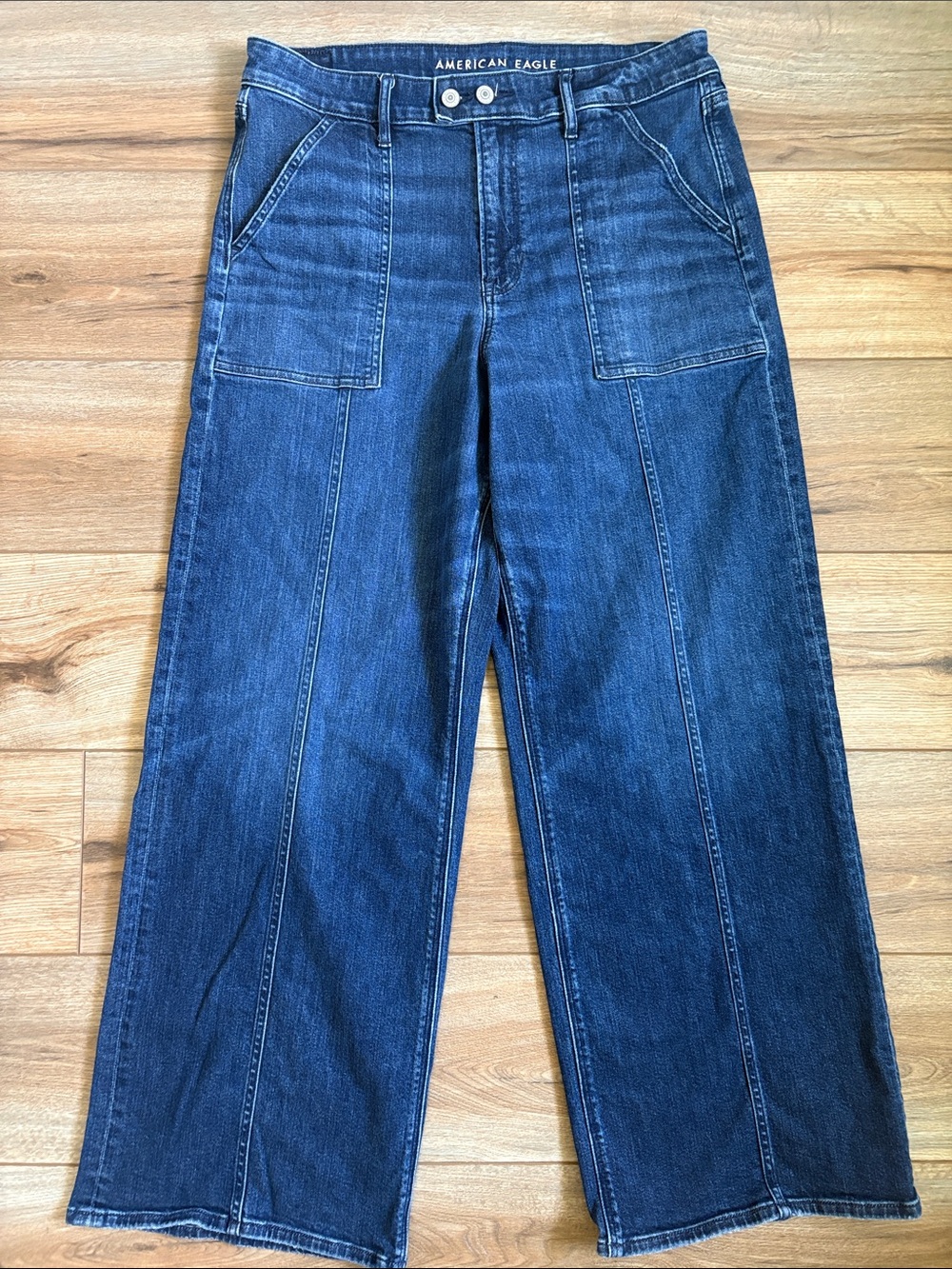 SUPER HIGH-RISE BAGGY WIDE LEG - Picture 3 of 6